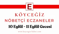 10 Eylül 2025 Köyceğiz Bugün Nöbetçi Eczaneler