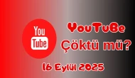 Youtube Çöktü mü? 16 Eylül 2025 Salı Bugün İnternet Erişim Sorunu Var mı, Ne Zaman Düzelir?