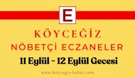 11-12 Eylül 2025 Köyceğiz Bugün Nöbetçi Eczaneler
