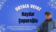 Ortaca’nın Acı Kaybı: Emekli Müdür Haydar Çopuroğlu Vefat Etti