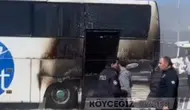 Seydikemer'de Otobüs Yangını Kontrol Altına Alındı