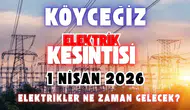 Köyceğiz Karaçam Mahallesi’nde Elektrik Kesintisi Yaşanacak!