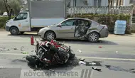 Milâs'ta Feci Kaza: Motosikletli Ağır Yaralı