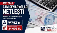 Memur ve Emekli Maaşlarına Dev Zam Yolda!