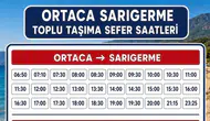 Ortaca - Sarıgerme Dolmuş Saatleri (Güncel)