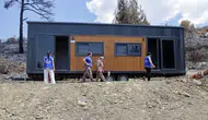Seydikemer’de Yangın Mağduru Aileye Konteyner Süprizi