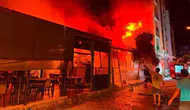 Dalaman'da Feci Yangın: Döner Salonu Kül Oldu