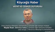 Ortaca'da Niyazi Acar Hayatını Kaybetti