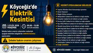 Köyceğiz'de 3 Eylül'de Elektrik Kesintisi
