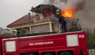 Köyceğiz Yeni Mahalle’de Çatı Katında Yangın