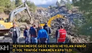 Seydikemer'de Korku Dolu Gece: Heyelan Yolu Yuttu, Köyler Kapandı!