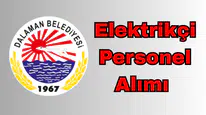 Dalaman Belediyesi Elektrikçi Alımı Yapacak: Başvurular 18–20 Kasım
