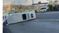 Muğla Yatağan'da işçi servisi kaza yaptı: 6 yaralı