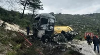 Milas’ta Tır Kazası: TIR Sürücüsü Alevlerin Arasında Can Verdi