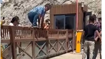 Marmaris Kızılbük Projesi’nde Gerginlik: Güvenlik Görevlisine Tokat Kamerada
