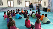 Beyobası İlkokulu Öğrencileri Camide İbadet Kültürünü Öğrendi