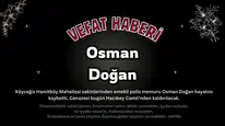 Hamitköy Vefat: Emekli Polis Osman Doğan’a Son Görev!