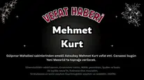 Köyceğiz'de Emekli Astsubay Mehmet Kurt Vefat Etti