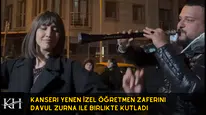 Kanseri Yenen İzel Öğretmen Zaferini Davul ile Birlikte Kutladı