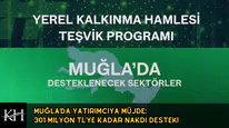 Muğla'da Yatırımcıya Müjde: 301 Milyon TL'ye Kadar Nakdi Destek!