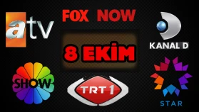 8 Ekim 2025 Çarşamba Yayın Akışı: Kanal D, Show TV, NOW TV, ATV Bugün Hangi Diziler Var?