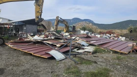 Ortaca Okçular Marmarlı’da Kaçak Yapı Yıkımı Başladı