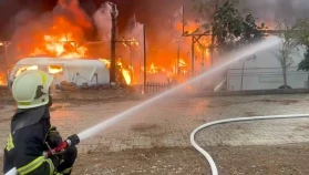 Fethiye Katrancı Koyunda Yangın: 60 Karavan Yandı