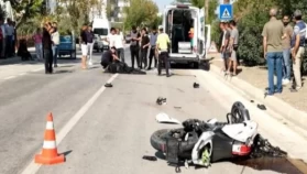 Mut’ta Feci Kaza: Motosikletler Kafa Kafaya Çarpıştı, 1 Kişi Hayatını Kaybetti