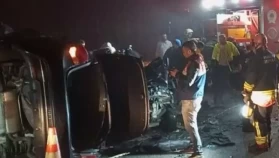 Samsun Bafra’da Feci Kaza: Minibüs Bahçeye Uçtu, 1 Kişi Hayatını Kaybetti