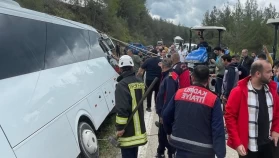 Son Dakika: 20 Öğrenci olan Otobüs devrildi!