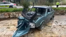 Yatağan'da Feci Kaza: Araç Restoran Bahçesine Uçtu