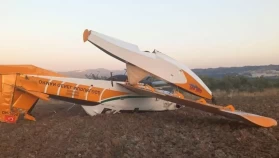 Yatağan’da Yangın Söndürme Uçağı Tarlaya Zorunlu İniş Yaptı: Pilot Yaralı, Durumu İyi