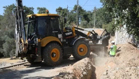 Menteşe Derinkuyu’da İçme Suyu Şebeke Hattı Yenileniyor: 1000 Metrelik Hat Güçlendiriliyor