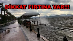 Meteoroloji'den Uyardı!! Köyceğiz İçin Fırtına Uyarısı: Hızı 90 Km’ye Çıkacak