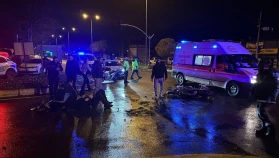 Menteşe AVM Kavşağında Feci Kaza: Motosiklet Sürücüsü Ağır Yaralı