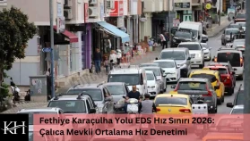 Fethiye Karaçulha Yolu EDS Hız Sınırı 2026: Çalıca Mevkii Ortalama Hız Denetimi