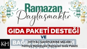 İHTİYAÇ SAHİPLERİNE MÜJDE! Fethiye'de dev Ramazan desteği