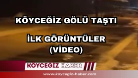 Köyceğiz’de Fırtına Kabusu: Göl Taştı, Kordon Sular Altında Kaldı!