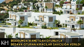 Bodrum'da İkametgah Oyunuyla Bedava Oturan Kiracılar Savcılığa Verildi