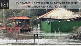 Köyceğiz Gölü Seviyesi Yükseldi! Sultaniye Kaplıcaları Kapandı