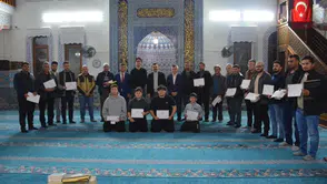 Köyceğiz Kaymakamlığı Toparlar Camii’nde Belge Töreni Düzenledi