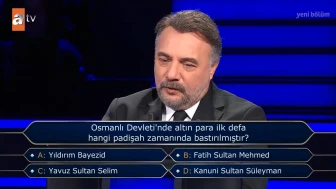 Osmanlı'da altın para ilk kez hangi padişah döneminde basıldı?