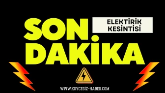 Köyceğiz Elektrik Kesintisi 16 Ekim: Toparlar ve Ulucami Mahalleleri Etkilenecek