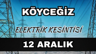 Köyceğiz elektrik kesintisi 12 Aralık: Mahalle mahalle saatler