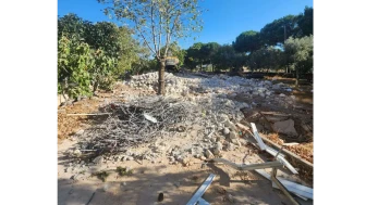 Menteşe’de Osman Gazi Dereli Camii Yıkıldı