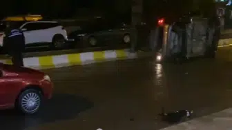 Köyceğiz Sığla Park Önünde Feci Kaza: Araç Yan Döndü