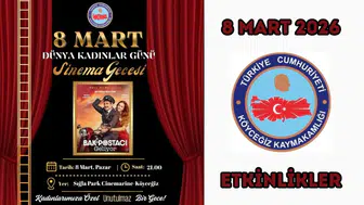 Köyceğiz'de Kadınlar Günü Sürprizi: Ücretsiz Sinema Gecesi!