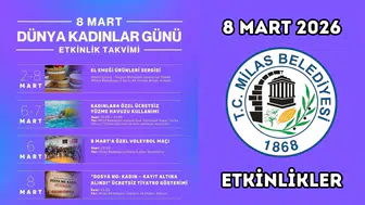 Milas'ta 8 Mart Programı: Ücretsiz Havuz ve Tiyatro Keyfi!