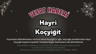 Köyceğiz Esnafının Acı Kaybı: Çaycı Hayri Koçyiğit Vefat Etti!