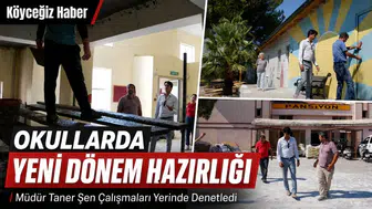 Milli Eğitim Müdürü Taner Şen Okulları İnceledi